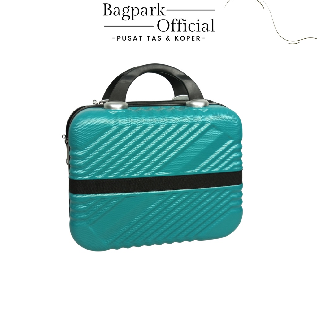 BAGPARK ( HARGA SPESIAL ) Koper Mini 14 Inch / Koper Beauty Case / Koper JInjing / Koper Korea Import / Koper Make Up / Bahan Fiber / Koper Murah