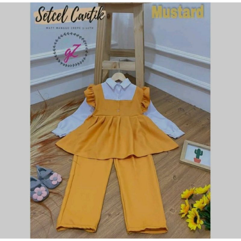 SETELAN LEMINA//SET WANITA LEMINA//BAJU WANITA ANAK_ANAK UMUR 3_5thn//ONE SET VIRAL