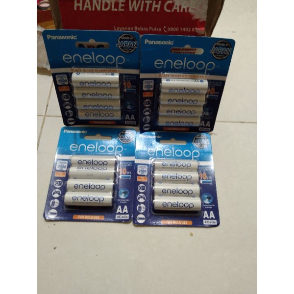 Baterai Panasonic Enelop A2 Isi 2 Isi 4 pcs