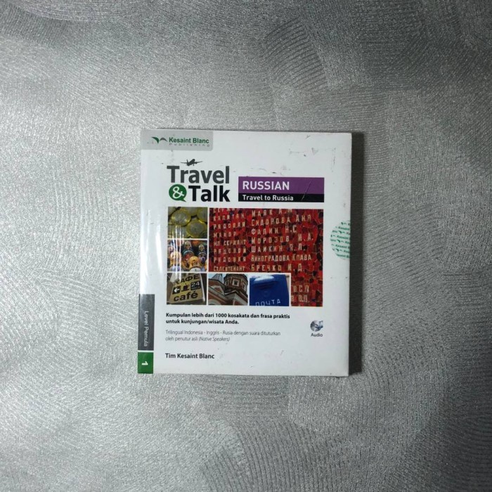 Buku kamus travel & talk bahasa rusia kesaint blanc