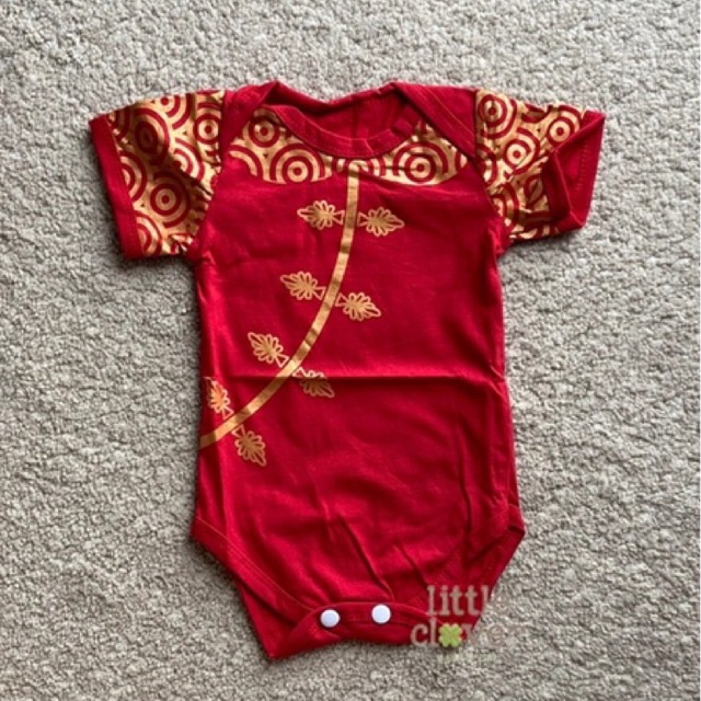 Baju Jumper Imlek Bayi Perempuan / Jumper Sincia / Baju Xincia imlek bayi lucu / baju cheongsam bayi