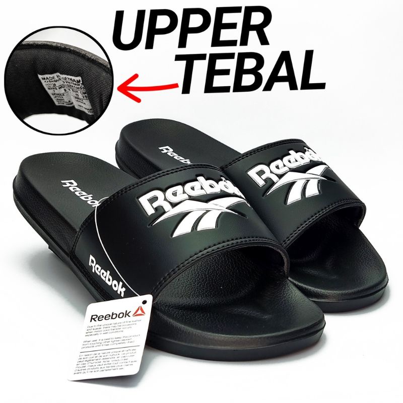 SANDAL SLIP ON PRIA WANITA REEBOK SANDAL SLOP SLIDE ORIGINAL PREMIUM EMBOSS