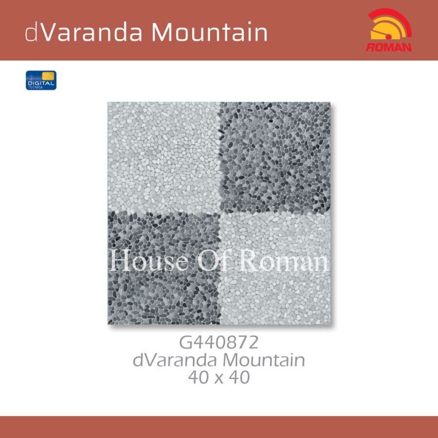 ROMAN KERAMIK DVARANDA MOUNTAIN 40X40 G440872 (ROMAN HOUSE OF ROMAN)