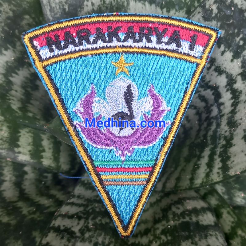 Badge Logo Narakarya 1 Satu KMD Bordir