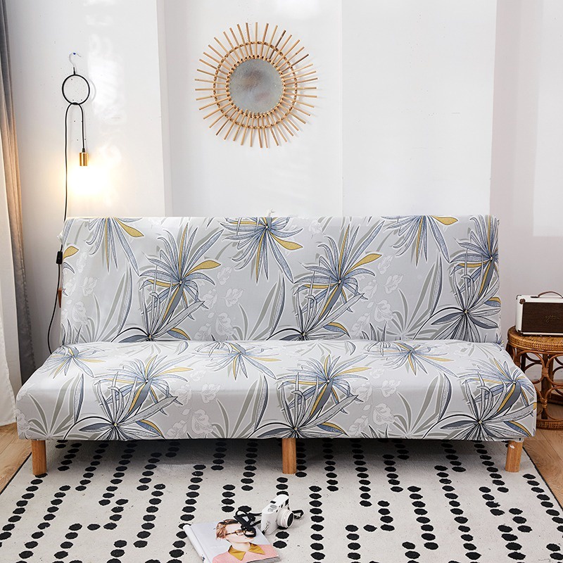 GM062 - Cover Sofa Bed /Sarung Sofa Bed Penutup Sofa Elastic /Elastis Pattern Modern Menarik