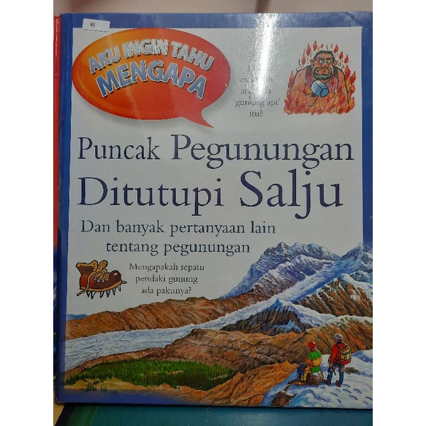 Jual Grolier Aku Ingin Tahu Mengapa Puncak Pegunungan Di Tutupi Salju