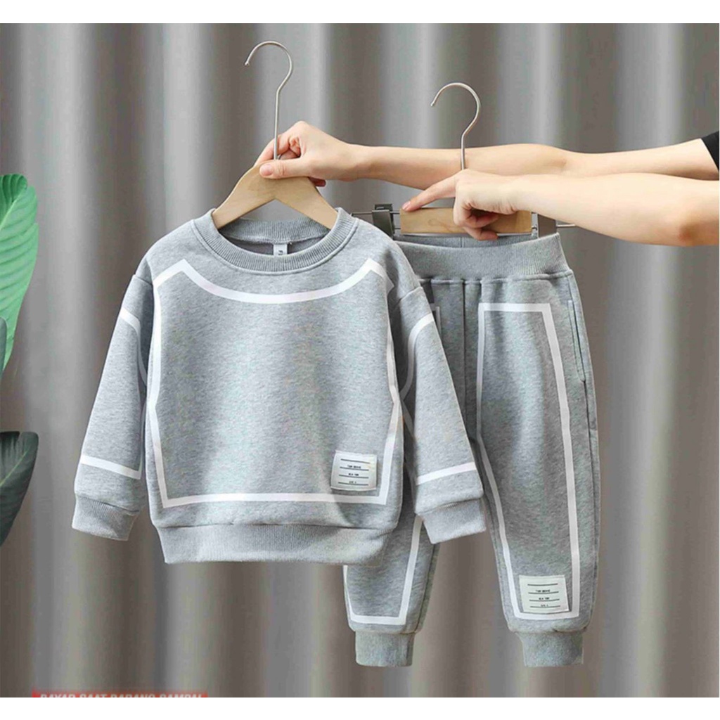 SETELAN SWEATER ANAK LAKI LAKI DAN ANAK PEREMPUAN TERBARU UMUR 1-5 TAHUN