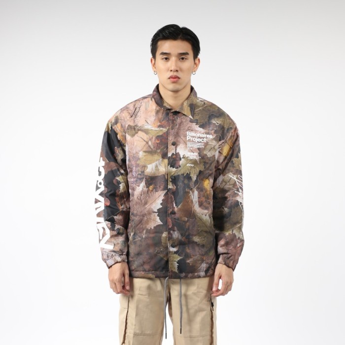 ⭐BISA COD⭐ BILLIONAIRES PROJECT OUTER - RENAISSANCE COACH JACKET+ (LEAF) - S