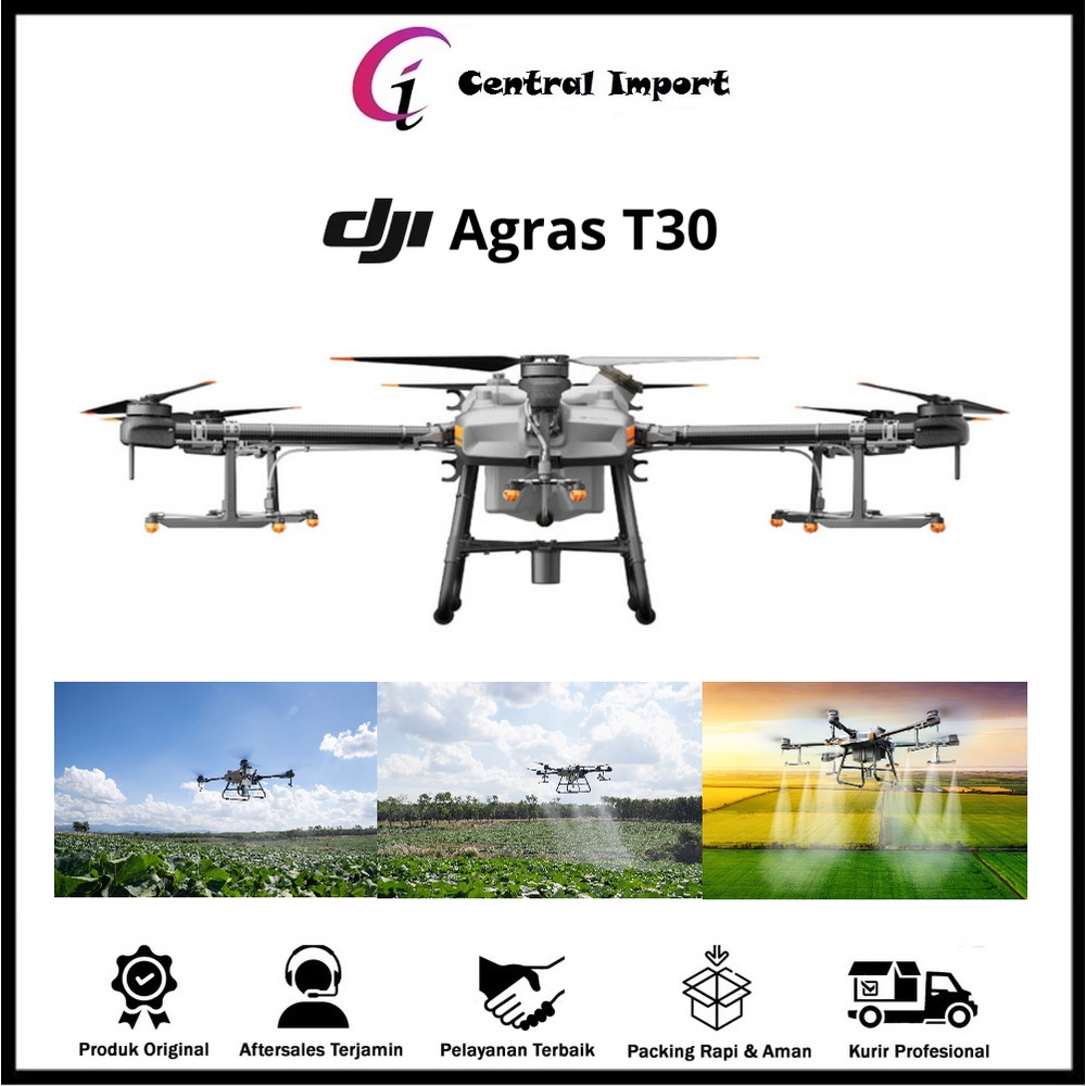 Dji Agras T30 Spraying Drone - Drone Pertanian Dji Agras T30 Original