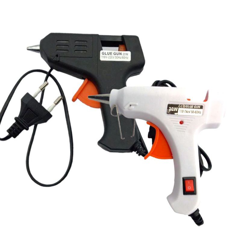 GLUE GUN on/off||Alat lem tembak 20watt/HOT Melt