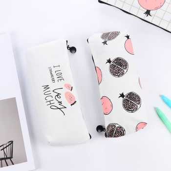 

Tempat Pensil Unik / Pencil Box Motif Buah Lucu