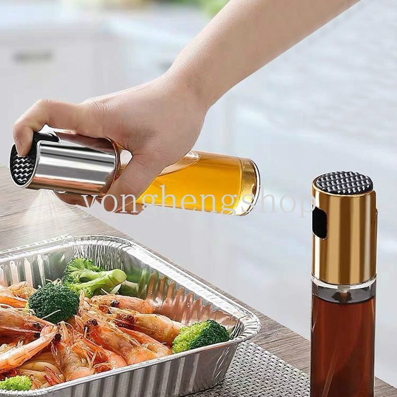 1000 ml Botol Semprot Minyak Cuka Oil Sprayer Pompa Halus Pesta BBQ Dispenser Minyak Perlengkapan Masak Aksesoris Dapur