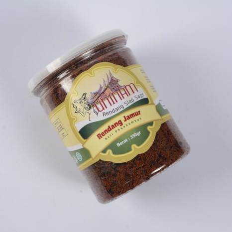 

⭐BISA COD⭐ Rendang Jamur Uninam 350gr