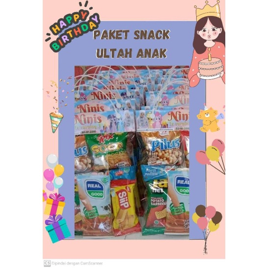 

PAKET SNACK ULTAH/PAKET SNACK ULTAH ANAK/PAKET SNACK ULANG TAHUN