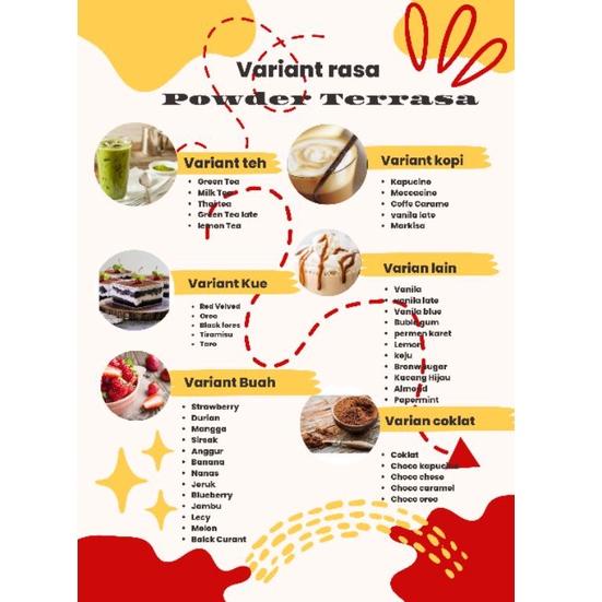 

Frx60 BUBUK MINUMAN RASA 1 KG / SERBUK MINUMAN RASA / BUBUK MINUMAN ANEKA RASA / SERBUK MINUMAN ANEKA RASA / BUBUK MINUMAN KEKINIAN / SERBUK MINUMAN KEKINIAN / SERBUK MINUMAN / BUBUK MINUMAN / MINUMAN BUBUK / MINUMAN SERBUK POWDER DRINK 1 KG/ MINUMAN .,,