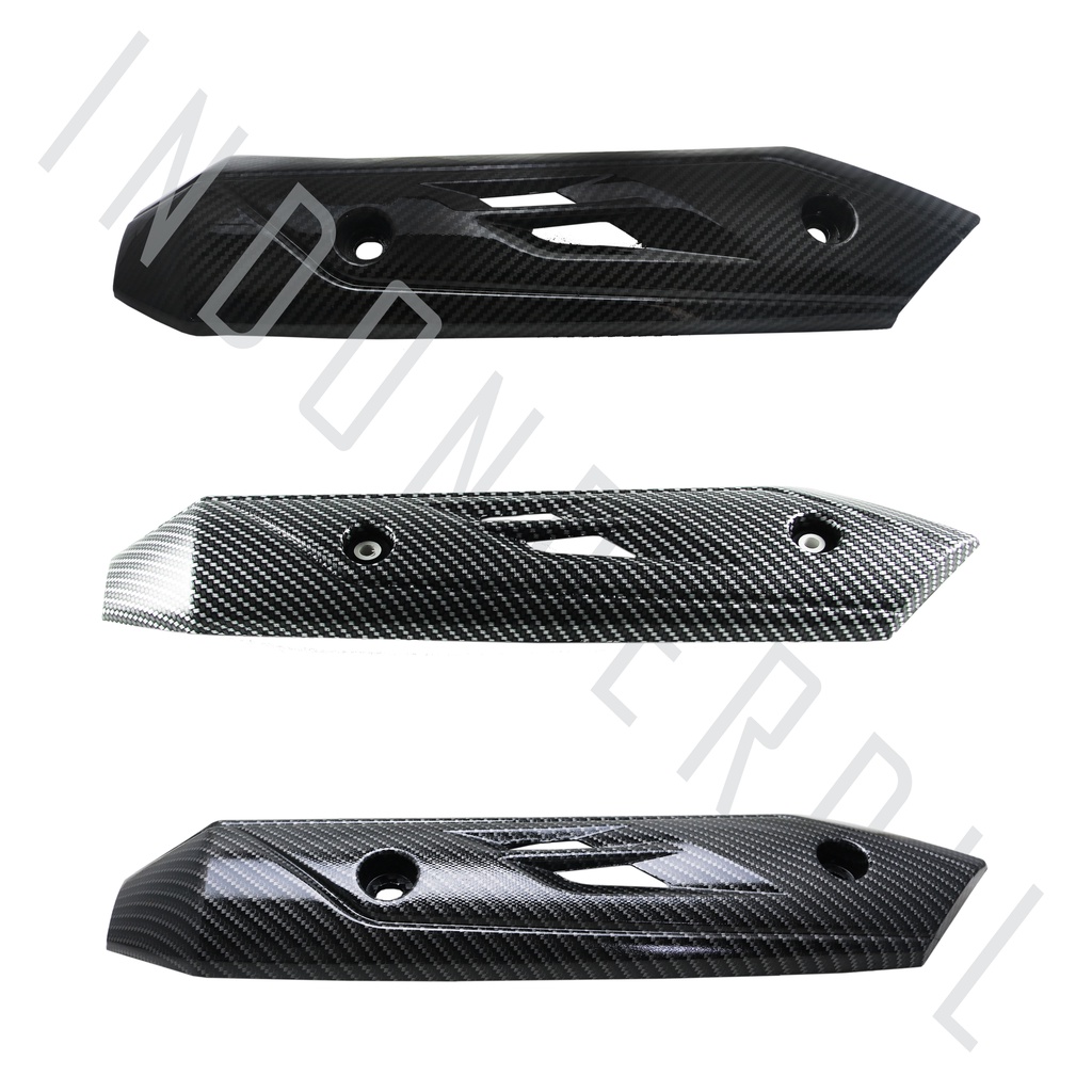 Cover Tutup-Pelindung Knalpot Carbon-Karbon Vario 110 FI eSP New LED