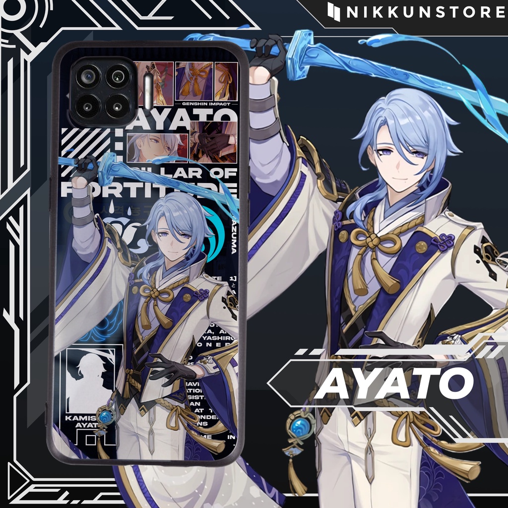 Costum Phone Case Genshin Impact Ayato