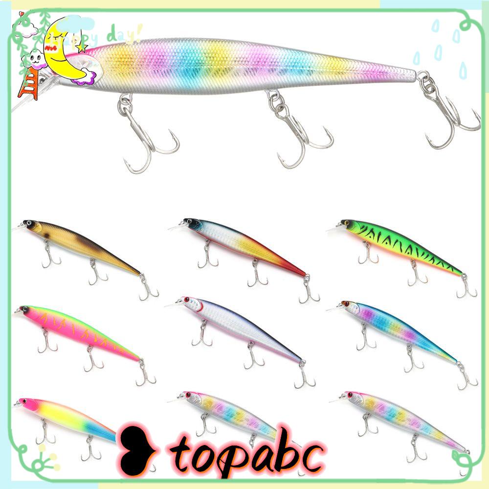 Top 140mm 16g Memancing Umpan Air Laut Mengambang Wobbler Panjang Casting Lure