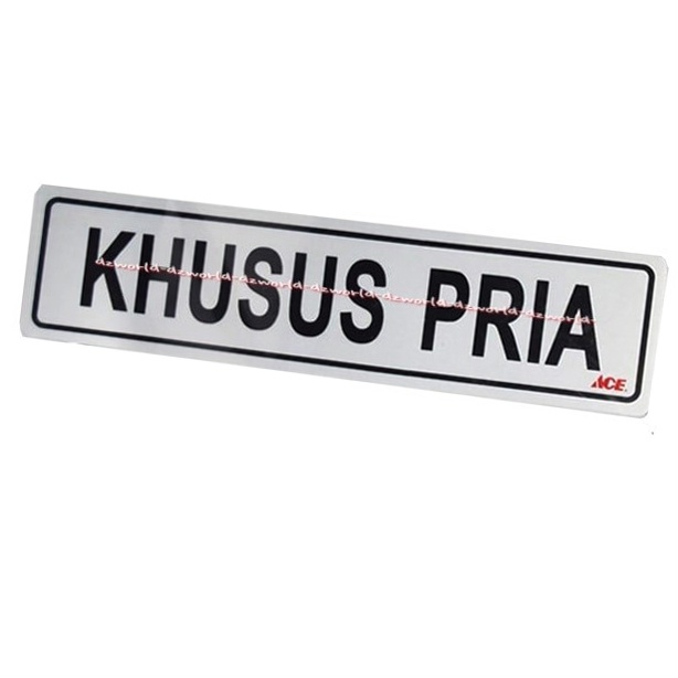 Stiker Khusus Pria Sticker Pira Only Cowok Pria Laki Laki Arahan Pemberitahuan Mudah Di Aplikasikan Pada Kaca Metal Atau Plastik