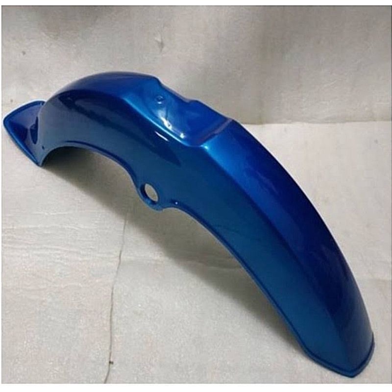 SPAKBOR DEPAN/SELEBOR DEPAN YAMAHA 75 V80 WARNA BIRU