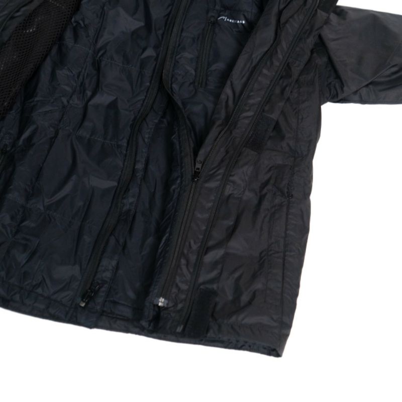 MARKICABS [Kapuas - Inner/Outer Black] Integrated Jacket