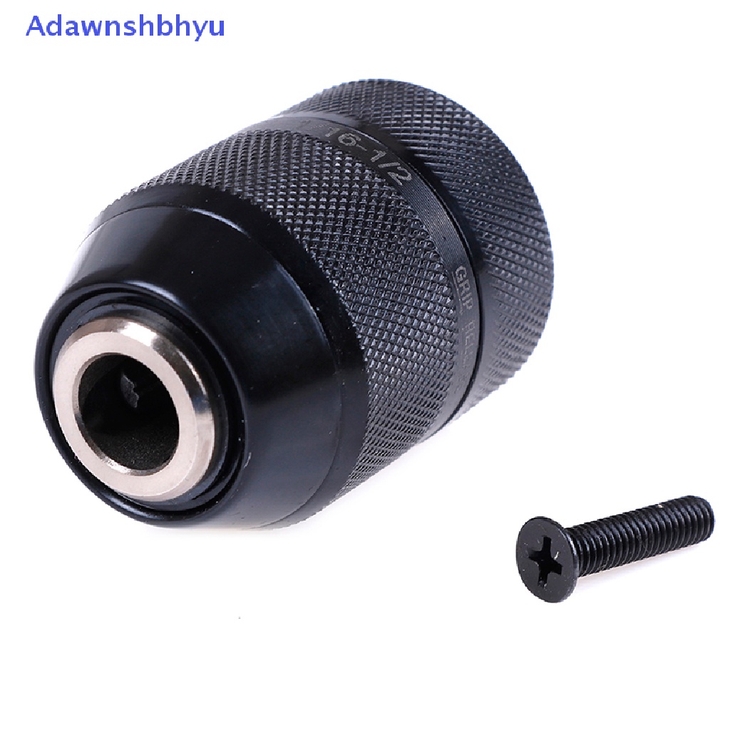 Adhyu 2-13mm heavy Duty1/20-20UNF Alat chuck Bor Tanpa Kunci Perubahan Cepat ID