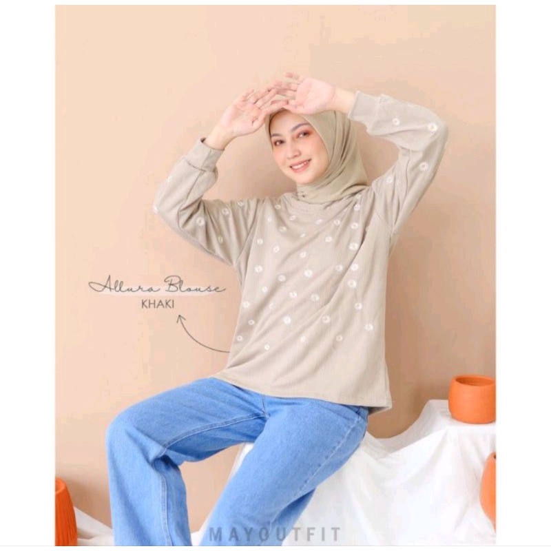 Preloved Allura Blouse - Mayoutfit