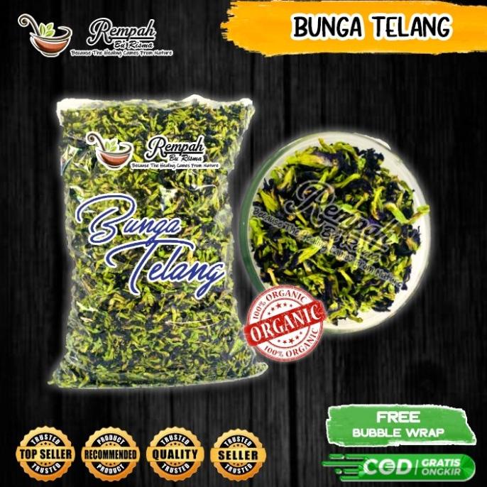 

Teh Bunga Telang 250 gram biru kering premium