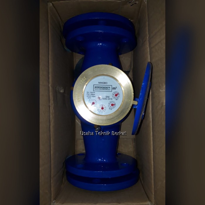 Pengukur Meteran Air / Water Meter Ningbo 2" Inch