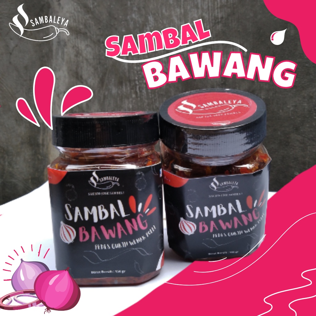 

Sambaleya Sambal Bawang Kemasan 150 gr