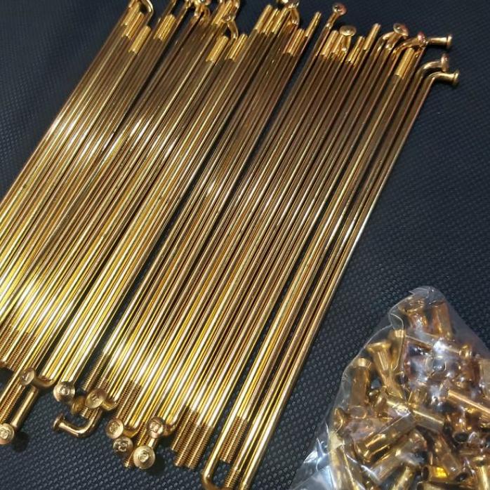 ・ Ruji Gold Atau Jari Jari Motor Gold, Anti Karat ㆁ