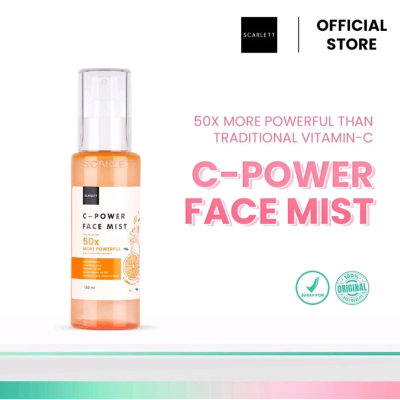 Scarlett C-Power Face Mist