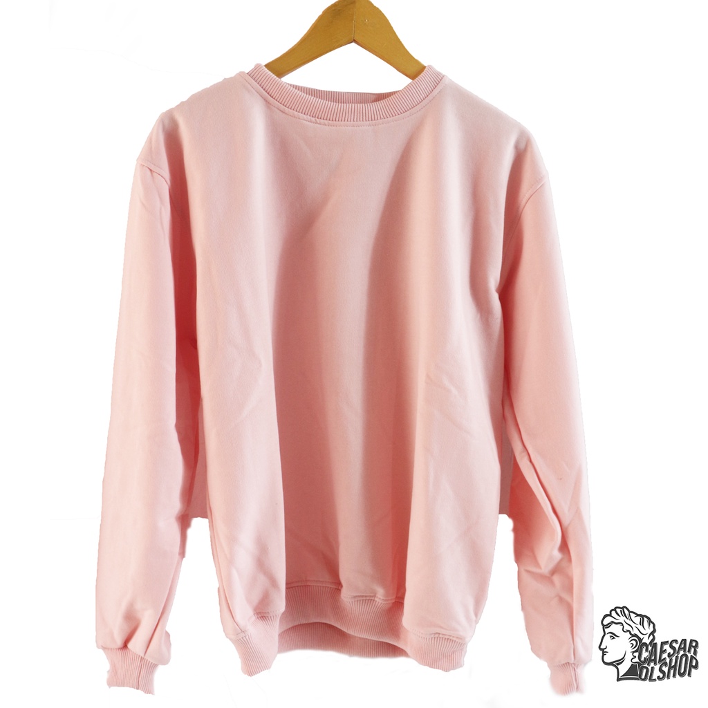 Caesar Olshop - Crewneck Unisex - Lemonade Pink