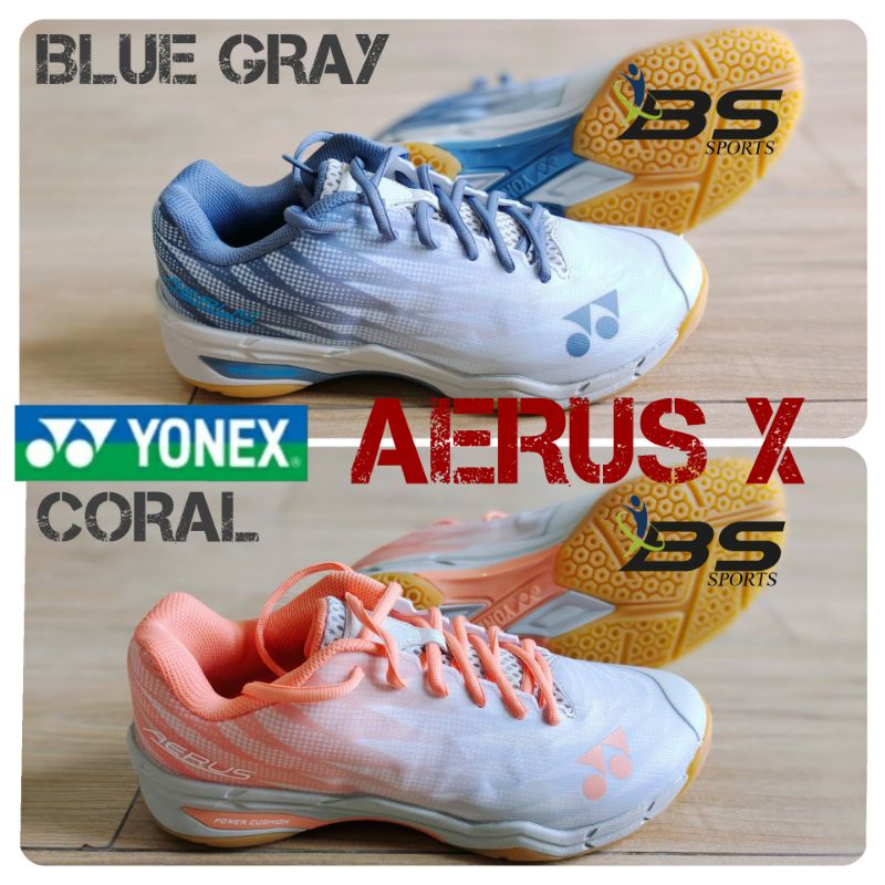 SEPATU BADMINTON YONEX POWER CUSHION AERUS X AERUS X2 SHBAX2EX ORIGINAL 