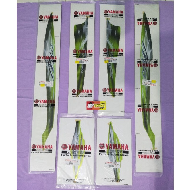 Genuine Part Striping List Stiker Yamaha Mio smile sporty 2009 Hijau original Ori asli