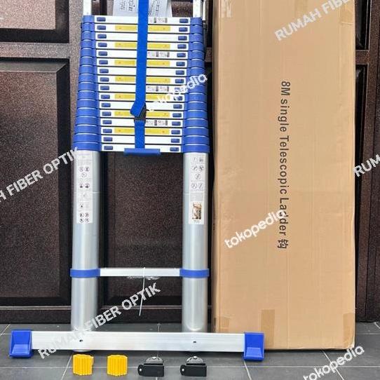 Tangga Teleskopik 8 Meter Single