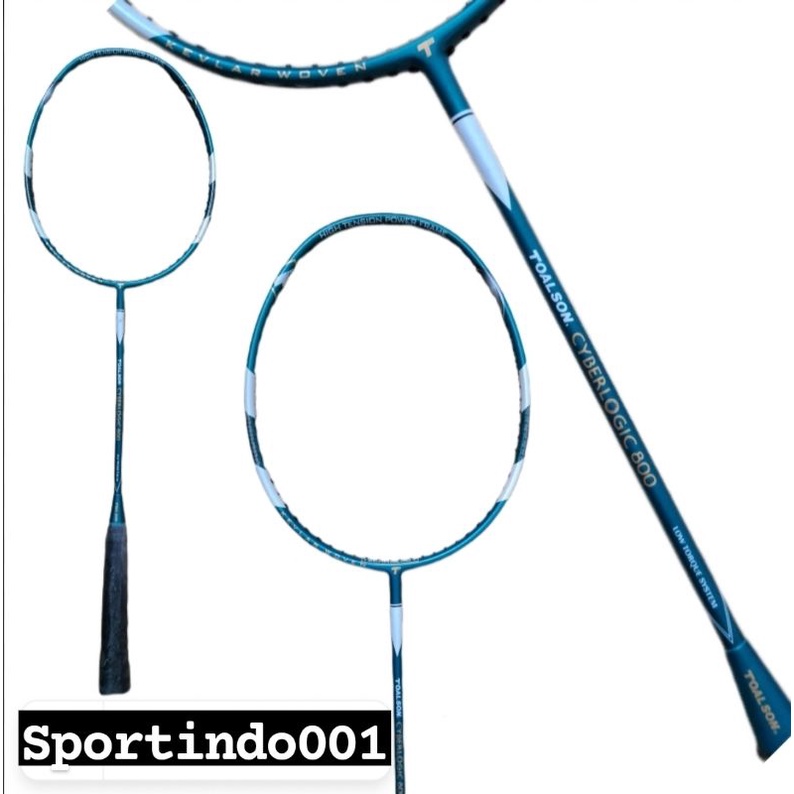 Raket Badminton Toalson / Raket toalson CYBERLOGIC 800 KOMPLIT
