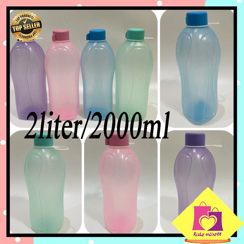 Rizkyonline88 Botol minum jumbo ukuran 2000ml/2liter T010