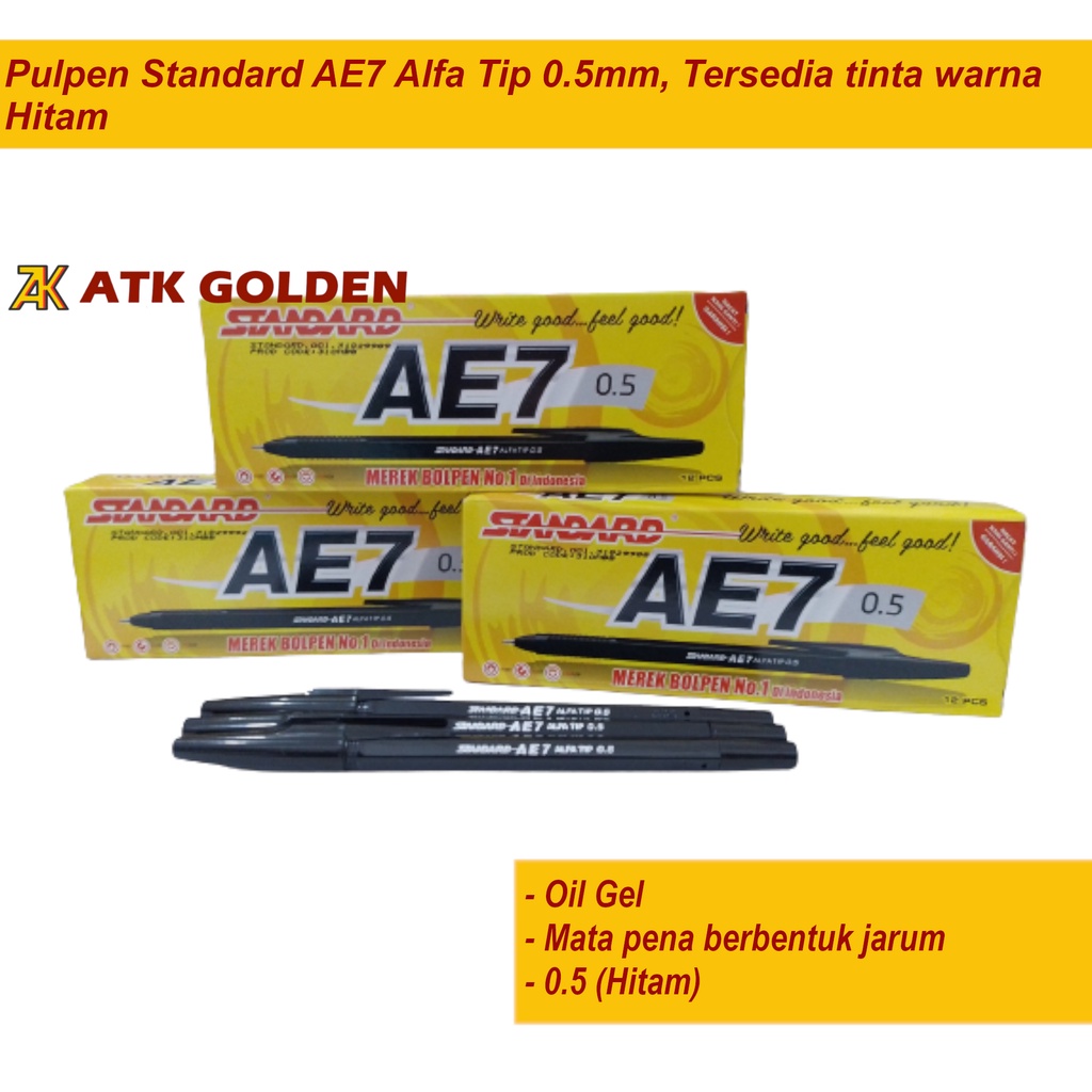 

Pulpen Standard Ae7 0,5