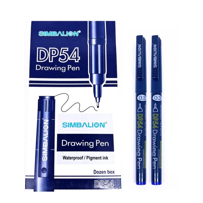 

Simbalion Drawing Pen 0.3 mm (1 LUSIN)