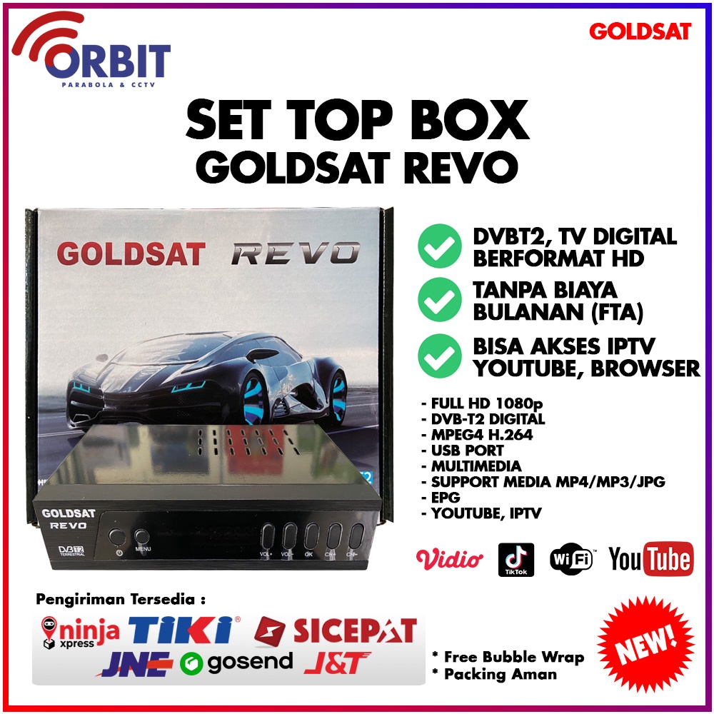 SET TOP BOX GOLDSAT REVO