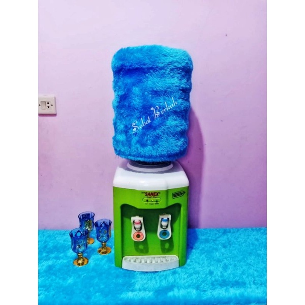 Sarung Galon Bulu Polos / Sarung Galon Dispenser / Bando Sarung Galon / Cover Sarung Galon