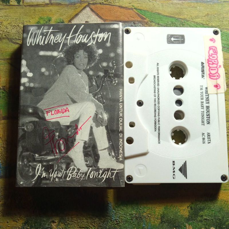 Kaset pita Whitney Houston, im your baby tonight