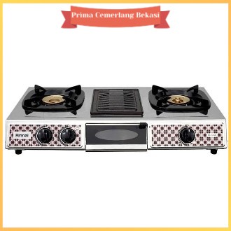 Kompor gas rinnai 3 tungku RI-524A