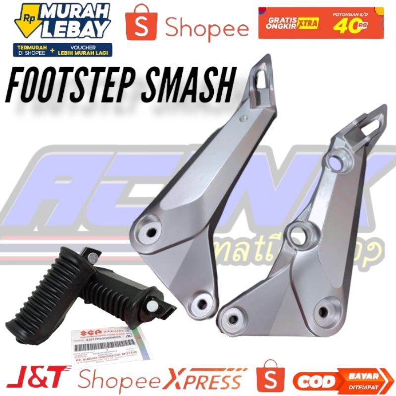 Footstep Belakang Suzuki SMASH Model Ori Original Sepasang