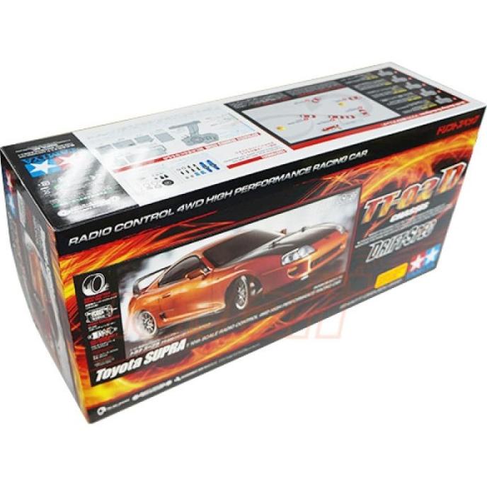 Tamiya Tt02D 1/10 Toyota Supra Ep Rc Car Drift Kit W/ Esc