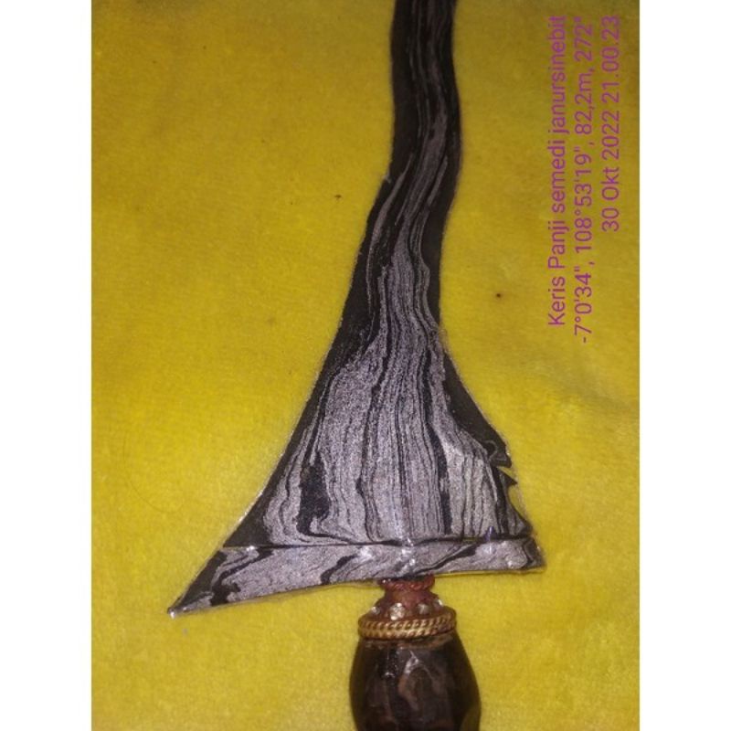 Keris Panji semedi janur sinebit (langka)