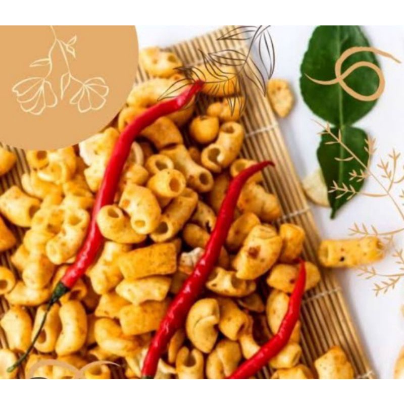 

macaroni rujak 500gr free dus+bubble wrap