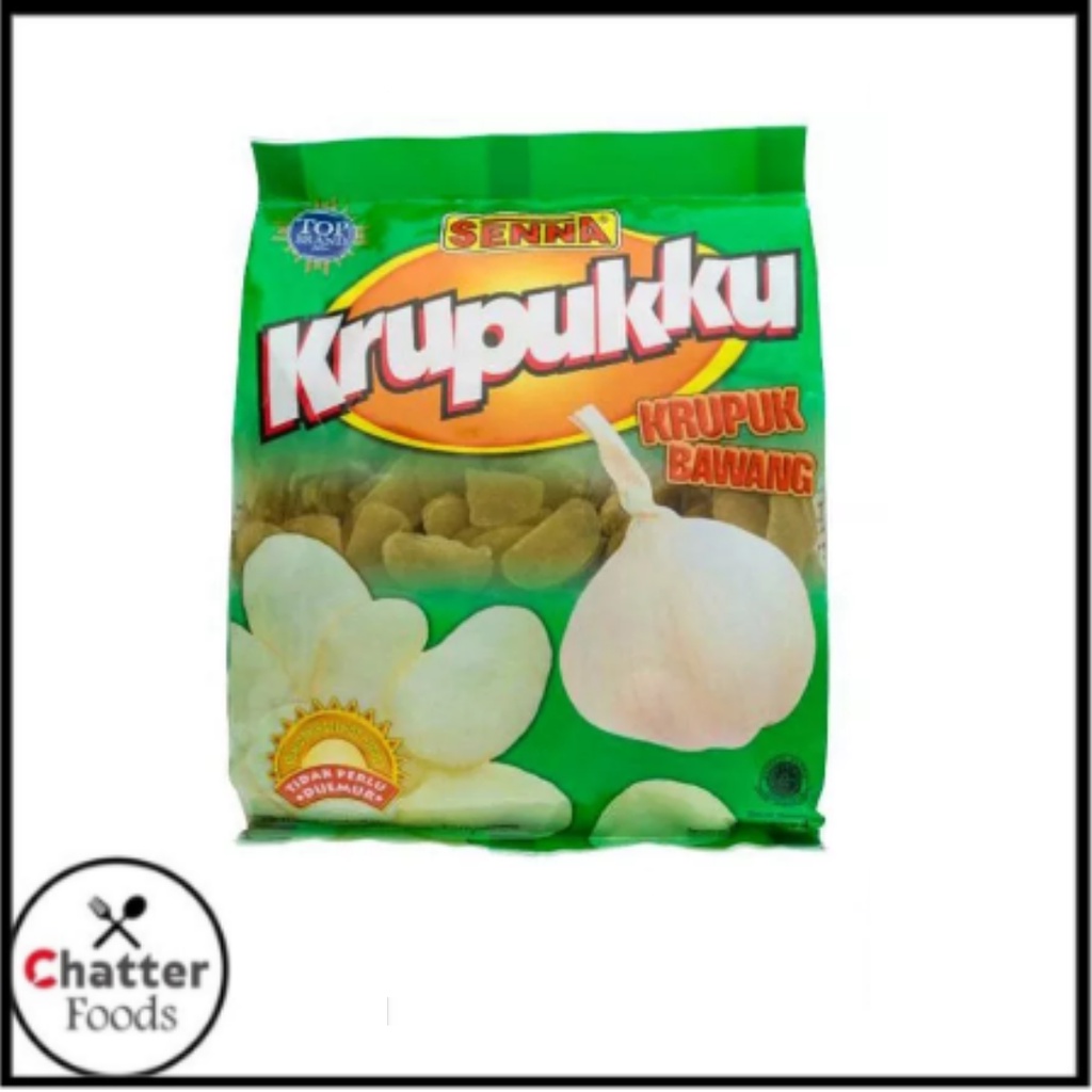 

SENNA Krupukku Kerupuk Bawang 250gr / Krupuk Bawang / Makanan Ringan / Camilan Kerupuk