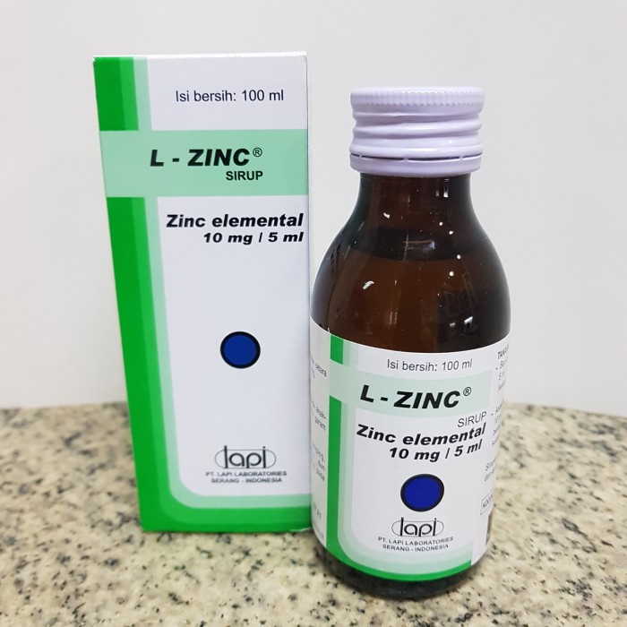L Zinc Syrup 100ml